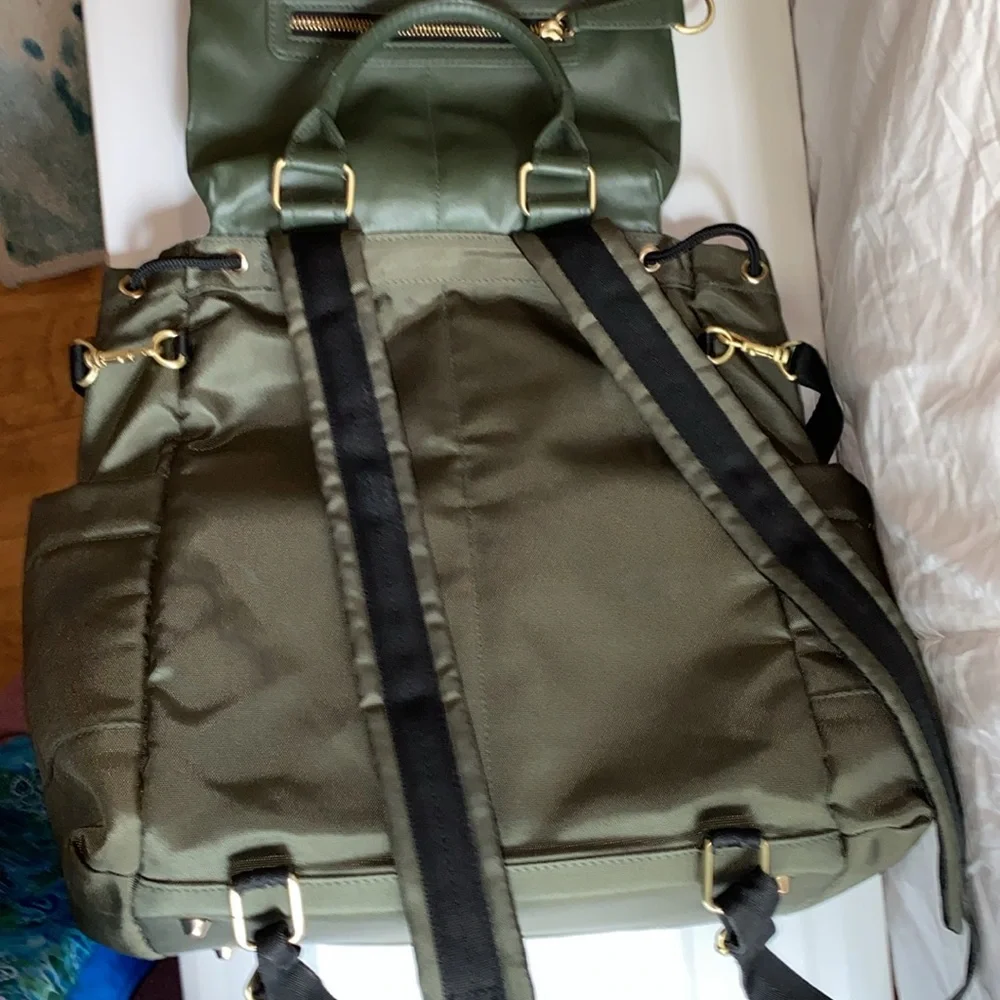 Skip Hop Green Backpack Diaper Bag